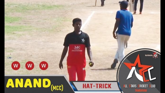 anand hat-trick