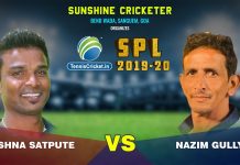 Krishna Satpute vs Nazim Gully